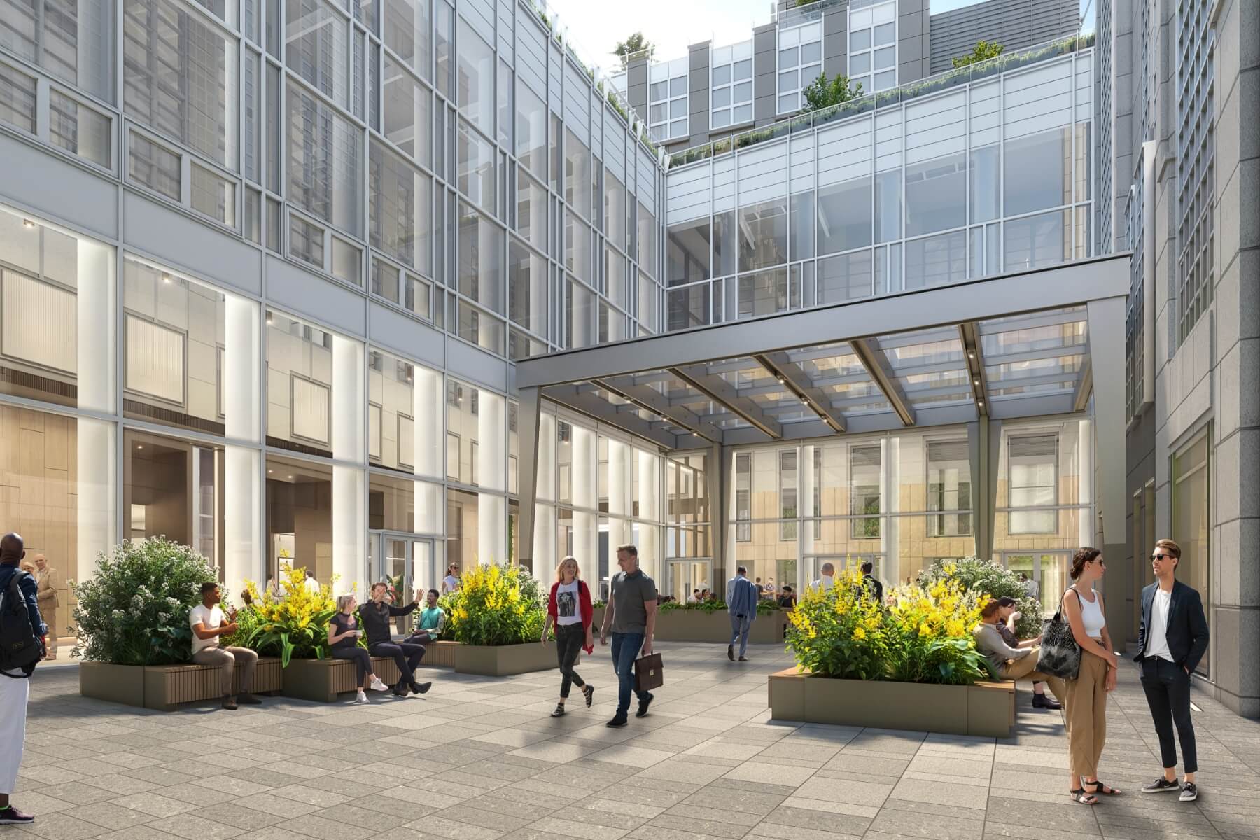 Indicative view of Courtyard